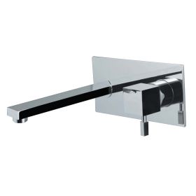 Just taps Single Lever Concealed Basin Mixer, Wall Mounted With Spout