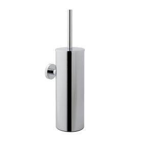 Just Taps Florence Wall Mounted Toilet Brush Holder - Chrome