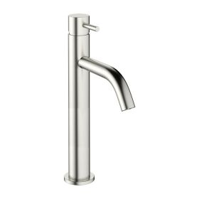 Crosswater MPRO Brushed Stainless Steel Effect Tall Basin Mixer