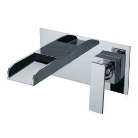 Just Taps Cascata Concealed Wall Mounted Basin Mixer