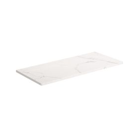 Saneux INDIGO 100cm Countertop – Matte Carrara Compact Marble