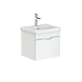 Saneux INDIGO 1-drawer unit gloss white for 50cm basin