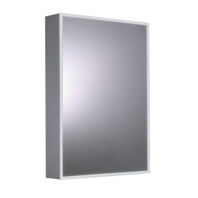 Just Taps Mirror cabinet with sensor switch and shaving socket 500mm