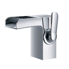 Just Taps Cascata Single Lever Basin Mixer With Click Clack Waste