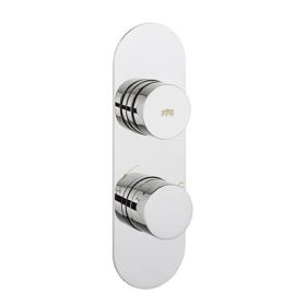 Crosswater Central 1501 Shower Thermostatic Back Plate ONLY Etched Chrom