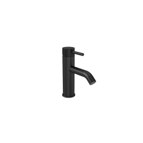 Saneux COS basin mixer with knurled handle – Matte Black