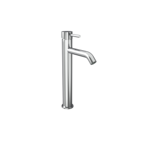 Saneux COS tall basin mixer with knurled handle – Chrome