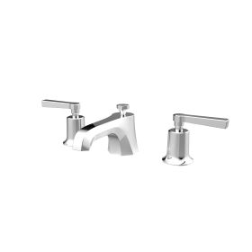 Saneux 3TH Cromwell Basin Mixer w/waste – Lever Handle – Chrome