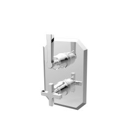 Saneux Cromwell 1-way shower plate and Handle Kit – Lever Handle