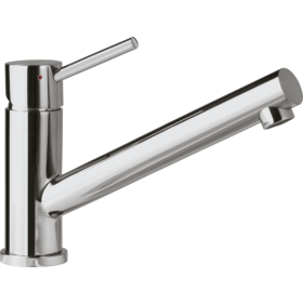 Villeroy Boch Como Kitchen tap of Stainless steel, stainless steel massive polished