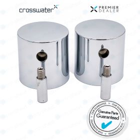 Crosswater Controls MPRO Crossbox Handles (pair) Chrome