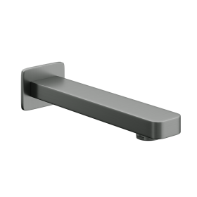 Abacus Edge Wall Mounted Bath Spout Matt Anthracite