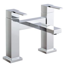 Just Taps Athena Lever Deck Mounted Bath Filler H-Type