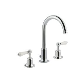 Just Taps Grosvenor Lever 3 Hole Basin Mixer