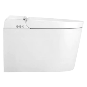 GSI PuraClean 59 x 38 Wall Hung Electronic WC Pan With Swirlflush & Seat Cover