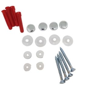 HIB Drilled Mirror 60956100 Replacement Chrome Fixing Set 72008000