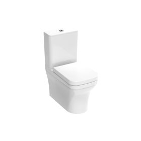 Saneux INDIGO close coupled WC pan – rimless
