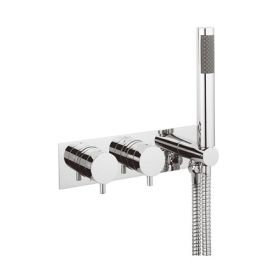 Crosswater Kai Lever Thermostatic Shower Valve with 2 Way Diverter & Handset