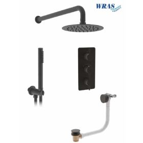 Saneux COS 3-Way Shower Kit – Matte Black