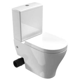 Saneux PRAGUE Rimless Close-coupled WC pan – L/H soil exit