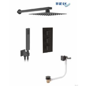 Saneux TOOGA 3-Way Shower Kit – Matte Black