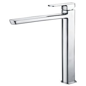 Just Taps Mis Single Lever Tall Basin Mixer without Pop up Waste