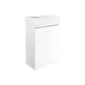 Tissino Mozzano Cloakroom Furniture Unit - Gloss White