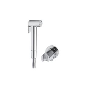 Saneux DOUCHE round head – brass inc. hose, bracket and stopcock