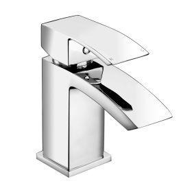 Just Taps Plus Dash Single Lever Basin Mixer With Click Clack Waste