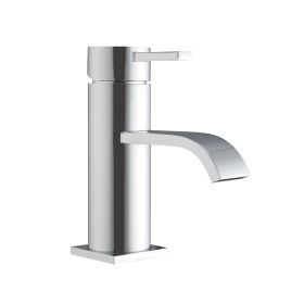 Just Taps Plus Sprint Basin Mixer With Click Clack Waste