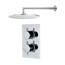 Abacus Emotion Thermostatic Round Shower & Round Overhead
