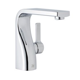 Just Taps Curve Single Lever Basin Mixer HP1 Without Pop Up Waste 