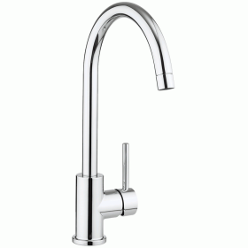 Crosswater MPRO Side Lever Kitchen Mixer – Chrome