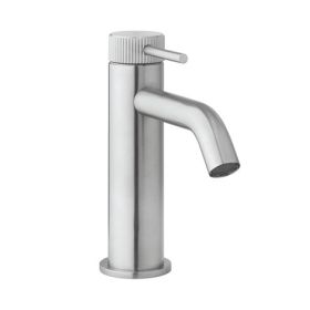 Crosswater 3ONE6 Monobloc Basin Mixer Tap Stainless Steel TS110DNS