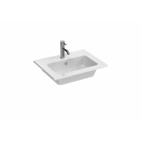Saneux UNI 60cm washbasin 1TH – Gloss white