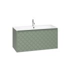 Crosswater Vergo 1000 Single Drawer Unit with Cast Mineral Marble Basin