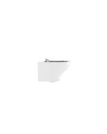 Crosswater Kai Gloss White Wall Hung Toilet with Soft Close Seat