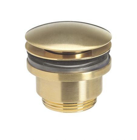 Crosswater MPRO Industrial Unlacquered Brushed Brass Universal Basin Waste