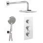 Crosswater Dial Valve 2 Control with Kai Lever Trim and Handshower