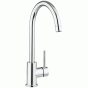 Crosswater Cucina Tropic Side Lever Chrome Sink Mixer Tap With Spray Head – Chrome
