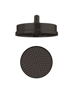 Crosswater MPRO Industrial Carbon Black Shower Head Ø200mm Easy Clean