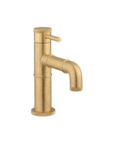Crosswater MPRO Industrial Basin Mono - Unlacquered Brushed Brass