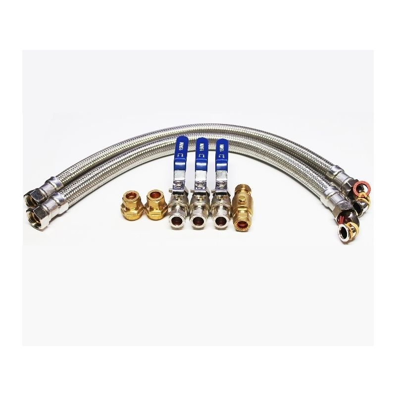 Water Softener 15mm Hiflo Installation Kit