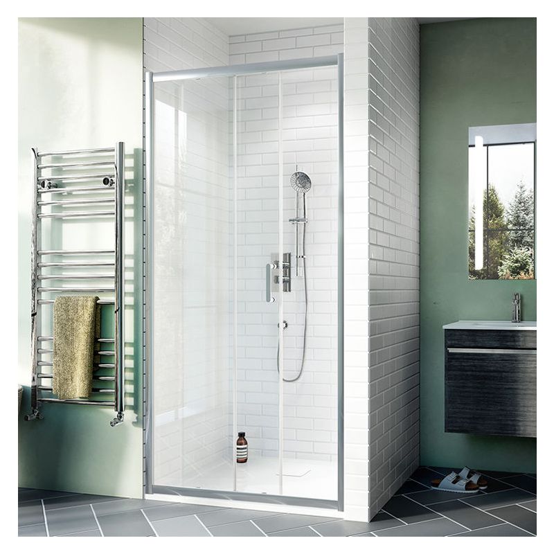 Crosswater Shower Enclosures Kai 6 Single Sliding Door 1000mm
