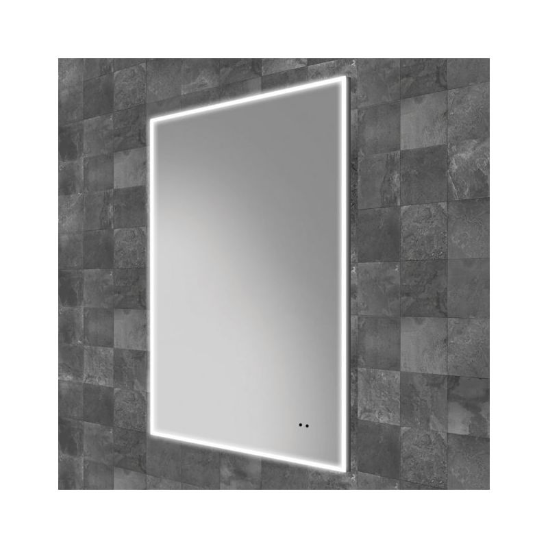 HiB Air 50 LED Bathroom Mirror 800mm H x 500mm W