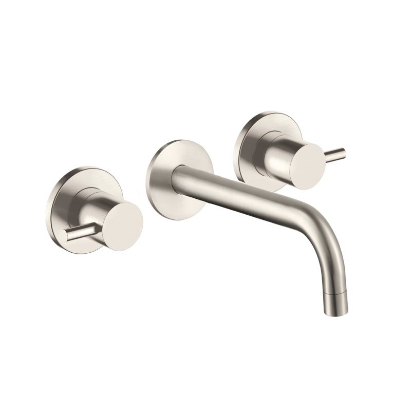 Just Taps Inox Wall Mounted Basin Mixer