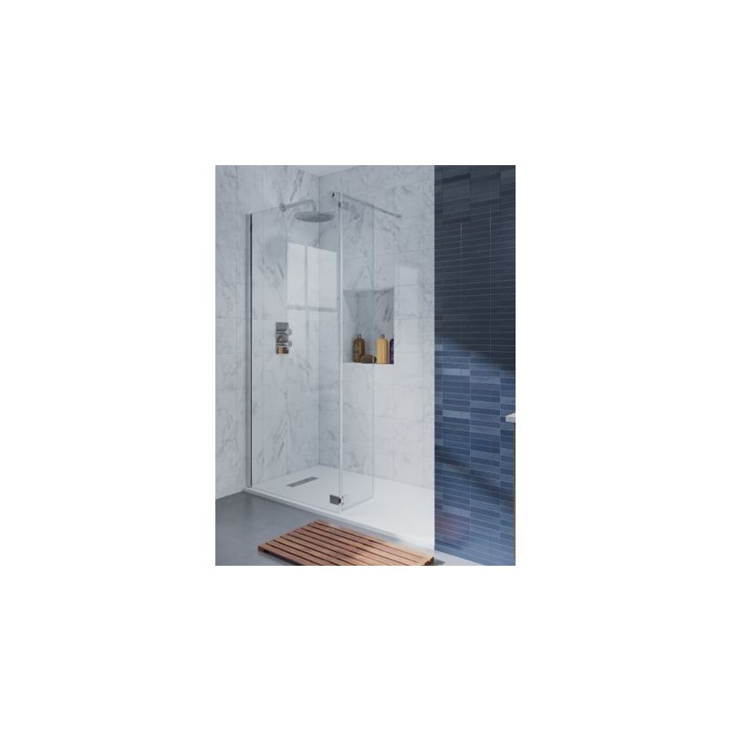 Crosswater Infinity 8 Walk In with Deflector Panel