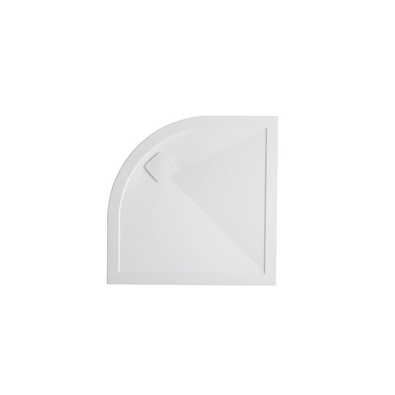 Crosswater Kai 25mm Quadrant Stone Resin Shower Tray