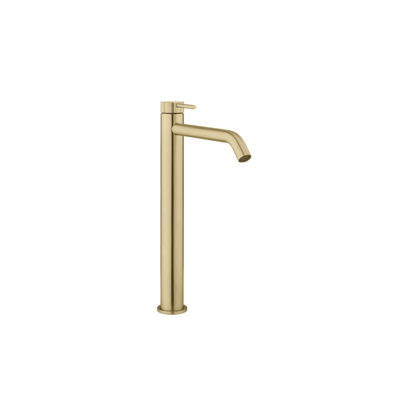 Crosswater 3ONE6 Brushed Brass Tall Basin Mono