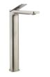 Crosswater Glide II Tall Basin Monobloc - Brushed Stainless Steel Effect